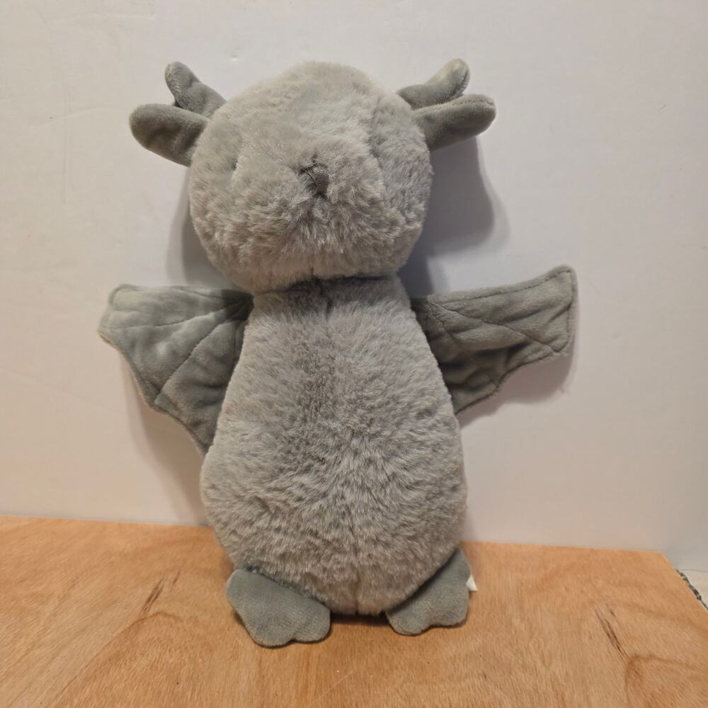 Debi Lilly Gray Plush Bat Toy with possible bat wings 12'